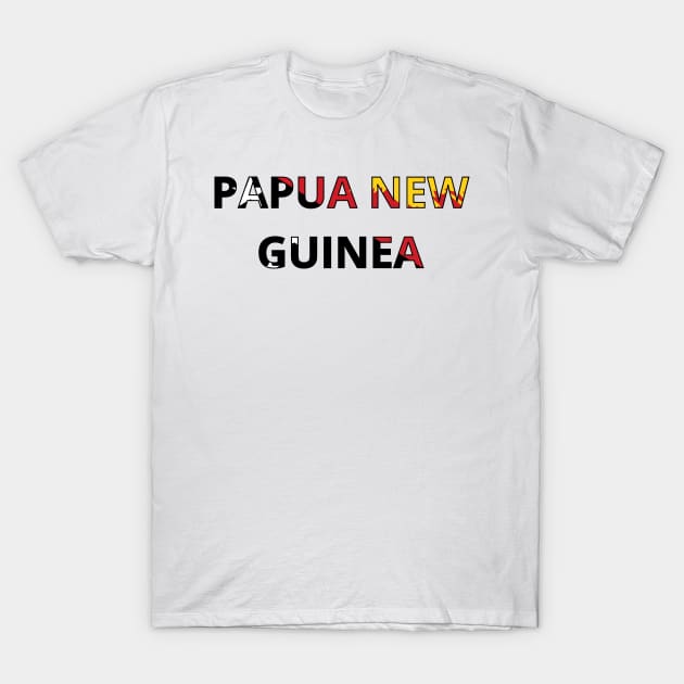 Drapeau  Papua New Guinea T-Shirt by Pixelforma